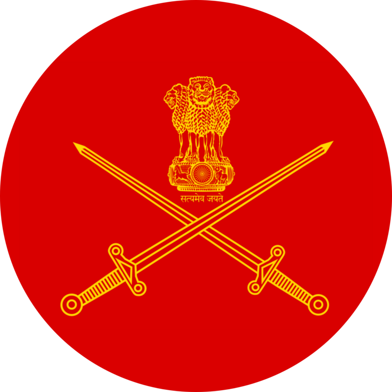 Indian Army Insignia round Logo